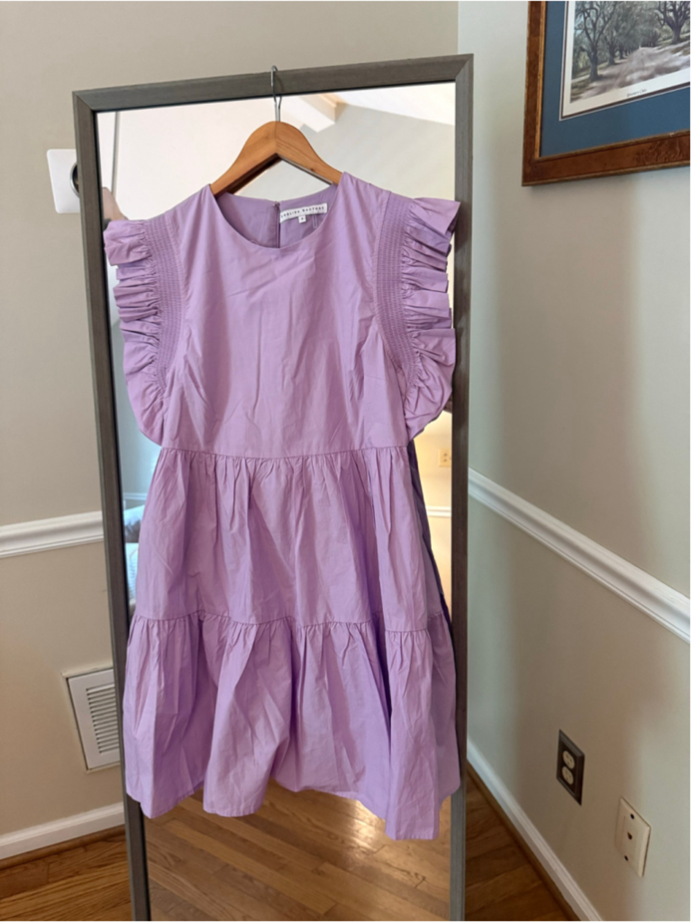 Women's English Factory Mini Dress Size S Purple